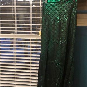 Mermaid maxi skirt